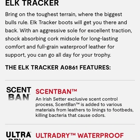 Irish Setter by Red Wing NEW Leather Men's Work Hunting Boots - Picture 3 of 6